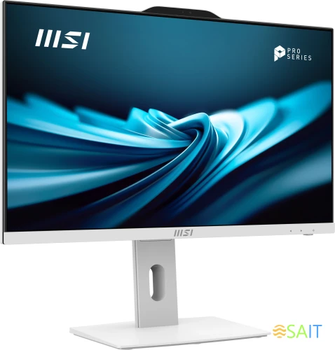 Моноблок MSI Pro AP242P 14M-668XRU 23.8" Full HD i7 14700 (2.1) 16Gb SSD512Gb UHDG 770 noOS GbitEth WiFi BT 120W клавиатура мышь Cam белый 1920x1080