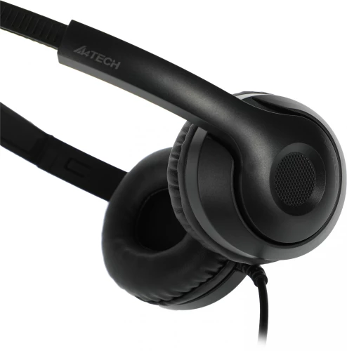 Наушники с микрофоном A4Tech Fstyler FH100i черный 1.8м накладные оголовье (FH100I (STONE BLACK))