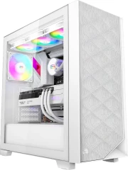 Корпус PcCooler C3D510 WH ARGB белый без БП ATX 3x120mm 2xUSB3.0 1xUSB3.1 audio bott PSU
