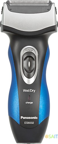 Бритва сетчатая Panasonic ES6002 реж.эл.:3 питан.:аккум. черный/синий