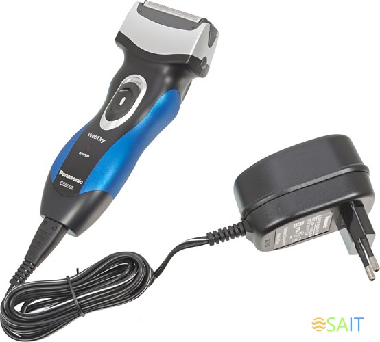 Бритва сетчатая Panasonic ES6002 реж.эл.:3 питан.:аккум. черный/синий