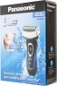 Бритва сетчатая Panasonic ES6002 реж.эл.:3 питан.:аккум. черный/синий