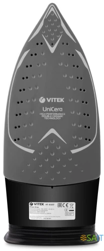 Утюг Vitek VT-8337 2500Вт синий/белый/серый