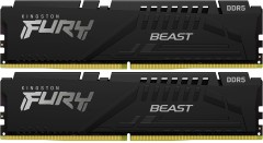 Память DDR5 2x32GB 6000MHz Kingston KF560C36BBEK2-64 Fury Beast Black Expo RTL Gaming PC5-48000 CL36 DIMM 288-pin 1.35В kit single rank с радиатором Ret