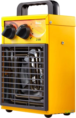 Тепловая пушка электрическая Ballu BHP-ME-2 2000Вт желтый/черный