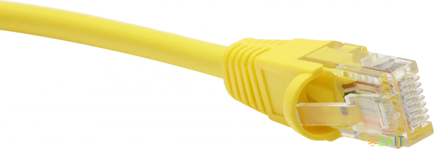 Патч-корд cat.5E molded 3м желтый RJ-45 (m)-RJ-45 (m)