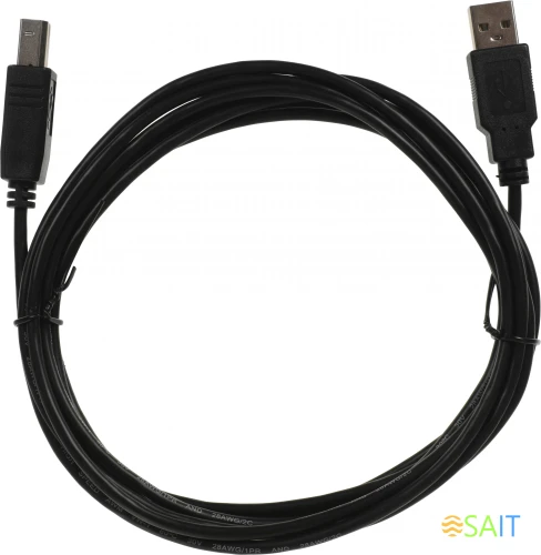 Кабель KingPrice KP-AmBm-v2-3m ver2.0 USB A (m) USB B(m) 3м черный