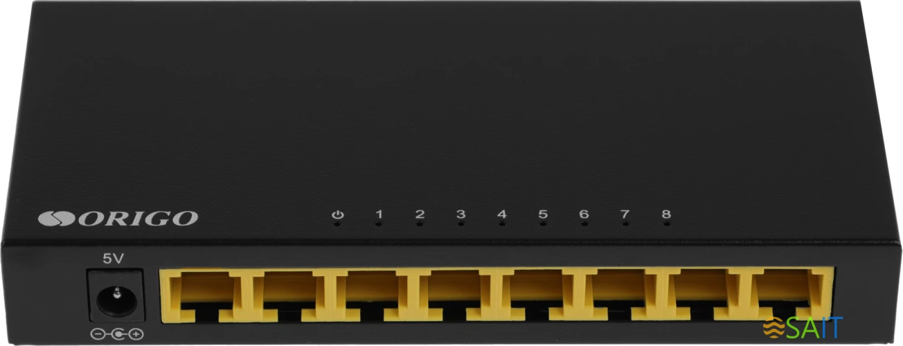 Коммутатор Origo OS2208 OS2208/A1A 8x1Гбит/с неуправляемый
