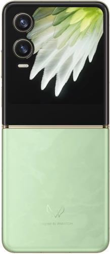 Смартфон Tecno AE11 Phantom V Flip2 5G 256Gb 8Gb зеленый раскладной 3G 4G 2Sim 6.9" 1080x2640 Android 14 50Mpix 802.11 a/b/g/n/ac/ax NFC GPS GSM900/1800 GSM1900 Protect FM A-GPS