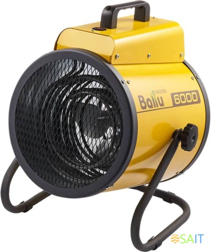 Тепловая пушка электрическая Ballu Prorab 2 BHP-P2-6 желтый/черный