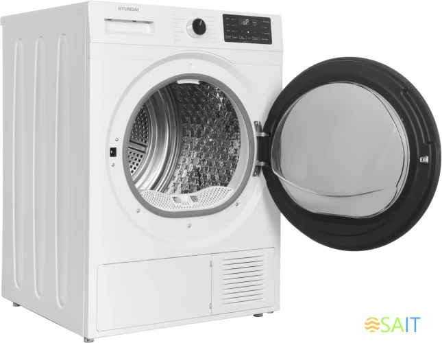 Сушильная машина Hyundai DFE9412 кл.энер.:A++ макс.загр.:10кг белый
