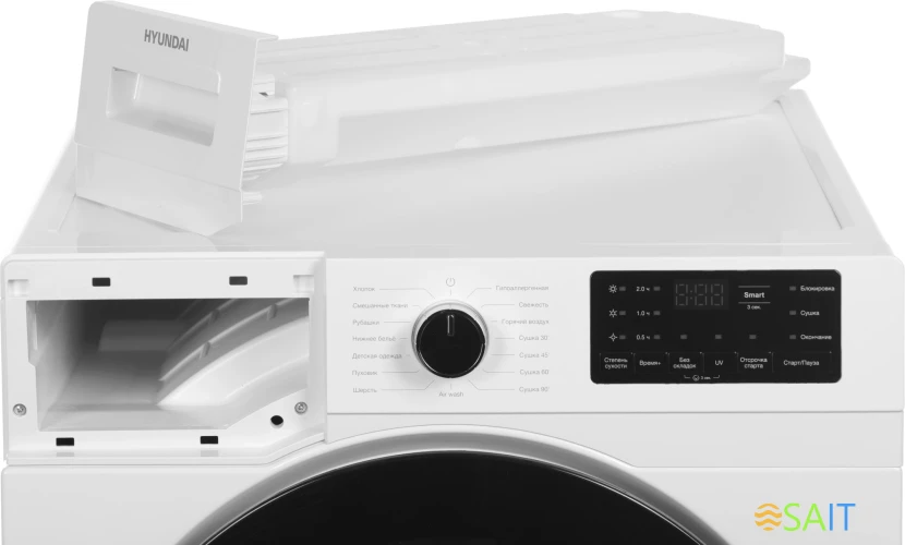 Сушильная машина Hyundai DFE9412 кл.энер.:A++ макс.загр.:10кг белый