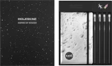 Набор Moleskine Limited Edition NASA-inspired Large серебристый
