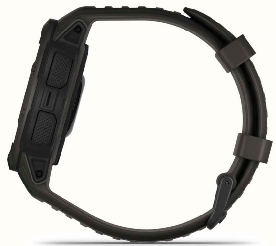 Смарт-часы Garmin Instinct 2 45мм 0.9" LCD корп.темно-серый рем.темно-серый разм.брасл.:22мм (010-02626-00)