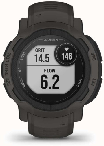 Смарт-часы Garmin Instinct 2 45мм 0.9" LCD корп.темно-серый рем.темно-серый разм.брасл.:22мм (010-02626-00)