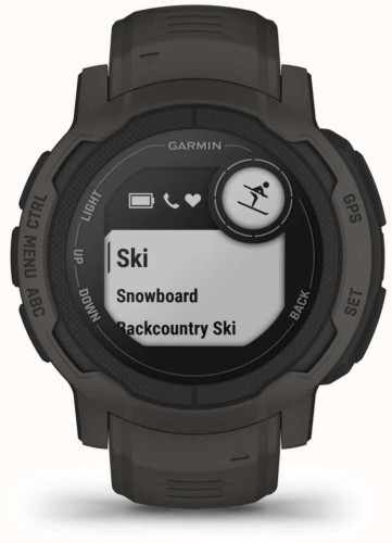 Смарт-часы Garmin Instinct 2 45мм 0.9" LCD корп.темно-серый рем.темно-серый разм.брасл.:22мм (010-02626-00)