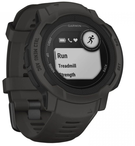 Смарт-часы Garmin Instinct 2 45мм 0.9" LCD корп.темно-серый рем.темно-серый разм.брасл.:22мм (010-02626-00)