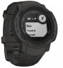 Смарт-часы Garmin Instinct 2 45мм 0.9" LCD корп.темно-серый рем.темно-серый разм.брасл.:22мм (010-02626-00)