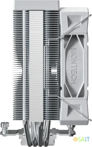 Устройство охлаждения(кулер) Montech NX400 Soc-AM5/AM4/1200/1700/1851 белый 4-pin 34.17dB Al+Cu 220W 874gr Ret (NX400WH)