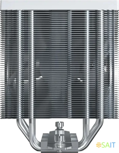 Устройство охлаждения(кулер) Montech NX400 Soc-AM5/AM4/1200/1700/1851 белый 4-pin 34.17dB Al+Cu 220W 874gr Ret (NX400WH)