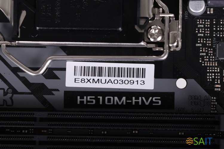 Материнская плата Asrock H510M-HVS R2.0 Soc-1200 Intel H510 2xDDR4 mATX AC`97 8ch(7.1) GbLAN+VGA+HDMI