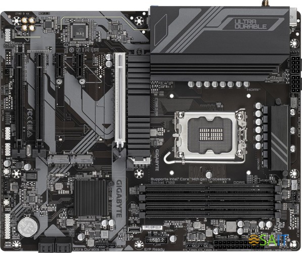 Материнская плата Gigabyte Z790 D AX Soc-1700 Intel Z790 4xDDR5 ATX AC`97 8ch(7.1) 2.5Gg RAID+HDMI+DP