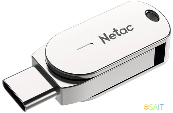 Флеш Диск Netac 32Gb U785C NT03U785C-032G-30PN USB3.0 серый