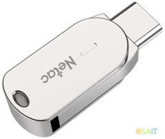 Флеш Диск Netac 32Gb U785C NT03U785C-032G-30PN USB3.0 серый