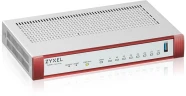 Межсетевой экран Zyxel USG Flex 100H (USGFLEX100H-EUCI02F) 10/100/1000BASE-TX компл.:набор подписок на 1 год AS/AV/CF/IDP красный