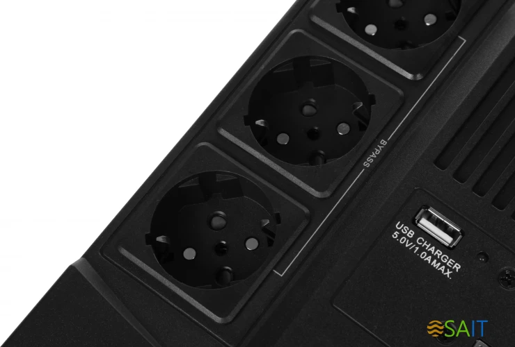 Источник бесперебойного питания Бастион SKAT-UPS 800 AI 480Вт 800ВА черный