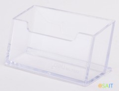 Подставка Deli E7623 для визиток 100х38х82мм прозрачный