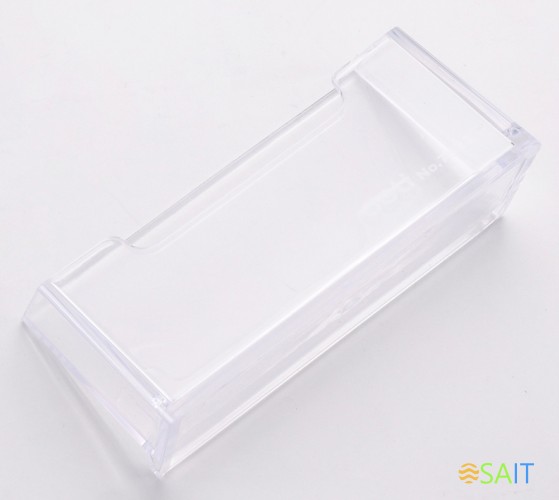 Подставка Deli E7623 для визиток 100х38х82мм прозрачный