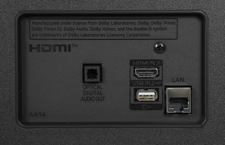 Телевизор LED LG 43" 43UR78006LK.ARUG черный 4K Ultra HD 50Hz DVB-T DVB-T2 DVB-C DVB-S DVB-S2 USB WiFi Smart TV