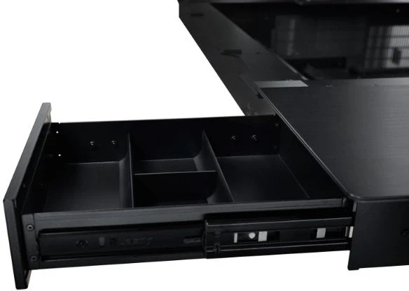 Корпус Lian-Li DK07X черный без БП E-ATX 12x120mm 4x140mm 2xUSB3.0 audio bott PSU