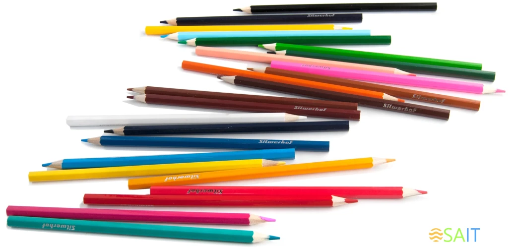 Карандаши цв. Silwerhof Веселые друзья 2.65мм шестигран. дерево ассорти 24цв. коробка/европод.