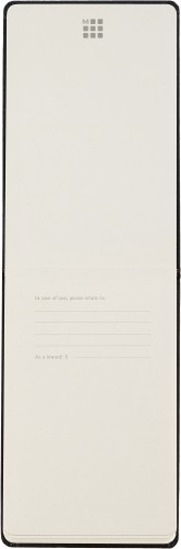 Блокнот Moleskine REPORTER QP511 Pocket 90x140мм 192стр. линейка твердая обложка черный