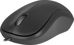 Мышь Defender Patch MS-759 черный оптическая 1000dpi USB для ноутбука 2but (52759)