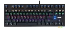 Клавиатура Acer OKW126 механическая черный USB for gamer для ноутбука LED (ZL.KBDEE.00G)