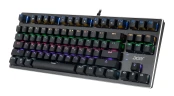 Клавиатура Acer OKW126 механическая черный USB for gamer для ноутбука LED (ZL.KBDEE.00G)