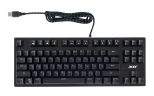 Клавиатура Acer OKW126 механическая черный USB for gamer для ноутбука LED (ZL.KBDEE.00G)