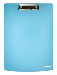Папка клип-борд Silwerhof 957027 A4 полифом 1.8мм голубой