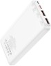 Мобильный аккумулятор Hoco J101 Astute 10000mAh QC3.0/PD3.0 22.5W 5A 2xUSB-A/USB-C белый (J101 ASTUTE WHITE)