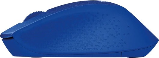 Мышь Logitech M331 Silent Plus синий оптическая 1000dpi silent беспров. USB 3but (910-004915)