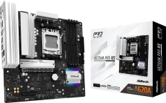 Материнская плата Asrock A620AM Pro RS Socket AM5 AMD A620A 4xDDR5 mATX AC`97 8ch(7.1) 2.5Gg RAID+HDMI+DP