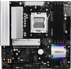 Материнская плата Asrock A620AM Pro RS Socket AM5 AMD A620A 4xDDR5 mATX AC`97 8ch(7.1) 2.5Gg RAID+HDMI+DP