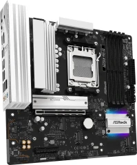 Материнская плата Asrock A620AM Pro RS Socket AM5 AMD A620A 4xDDR5 mATX AC`97 8ch(7.1) 2.5Gg RAID+HDMI+DP