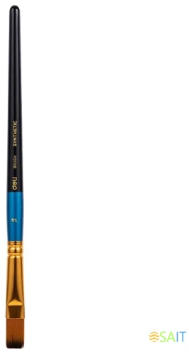 Кисть Deli EC409-14 синтетика плоск. №14