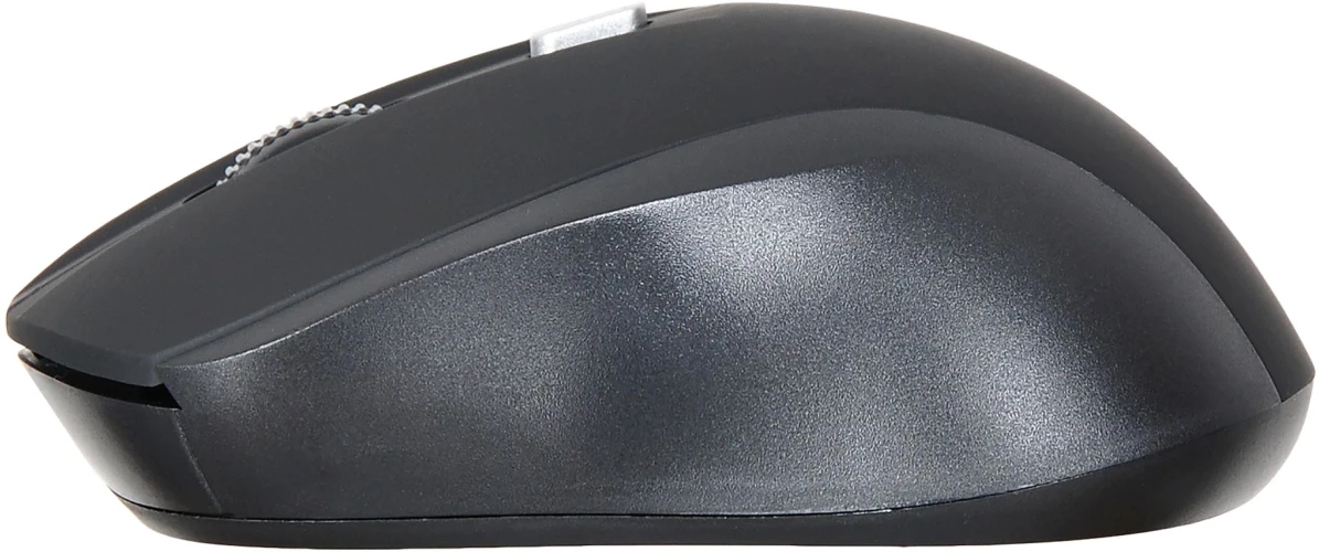 Мышь Оклик 415MW черный оптическая 1600dpi беспров. USB для ноутбука 4but (351684)