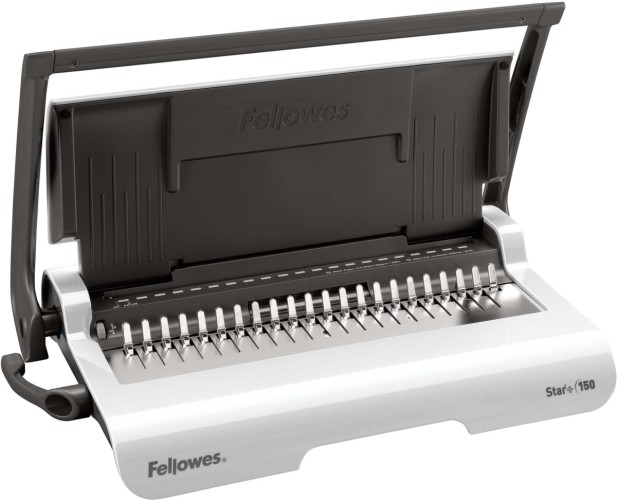 Переплетчик Fellowes STAR+ на пластиковую пружину, сшивает до 150 лст., перфорирует 15 лст. Fellowes STAR+