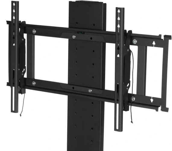 Подставка для телевизора Holder PR-107 черный 32"-70" макс.60кг напольный поворот и наклон
